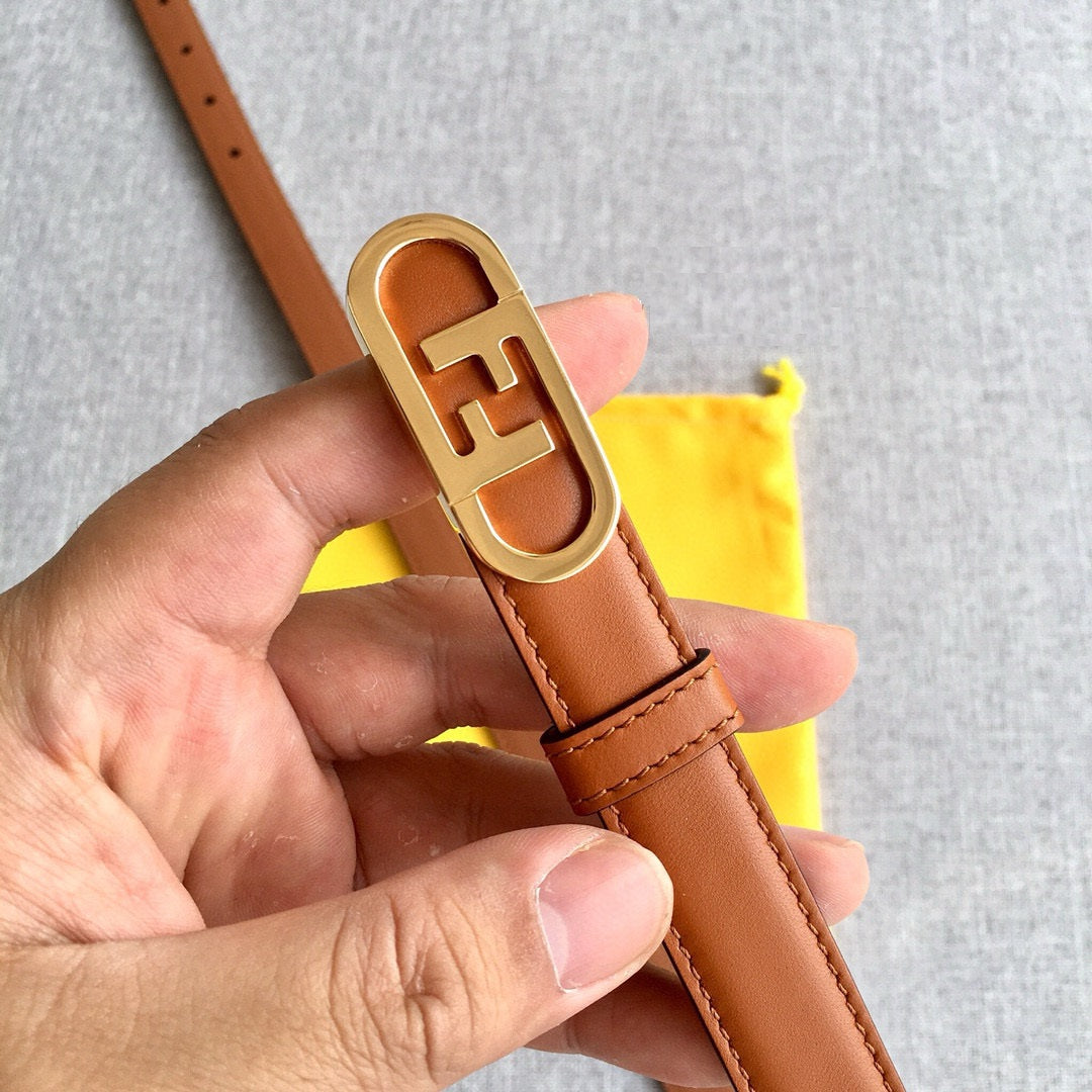 Timeless F-Charm Leather Belt