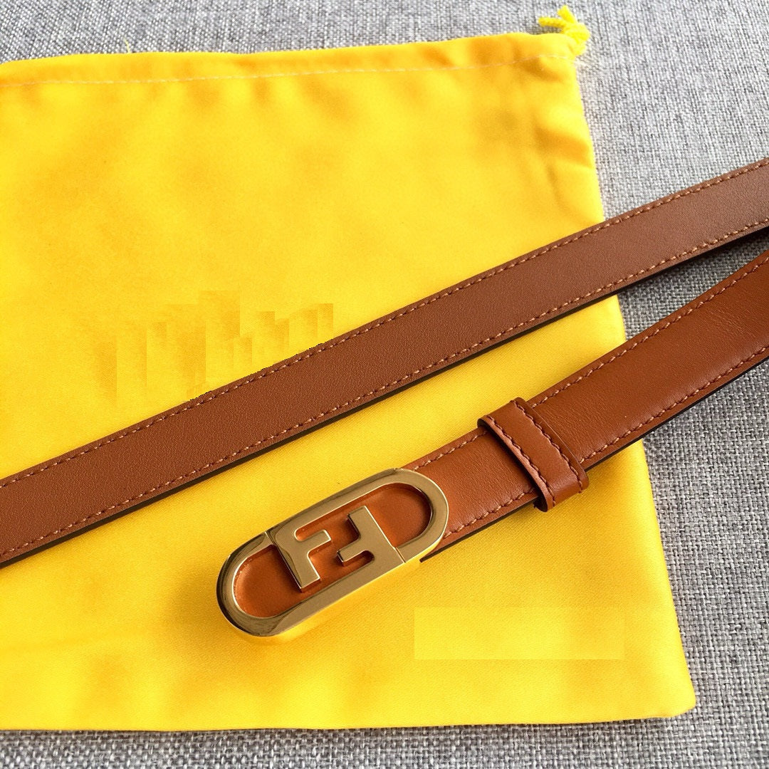 Timeless F-Charm Leather Belt