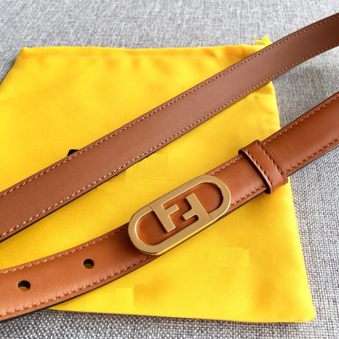 Timeless F-Charm Leather Belt