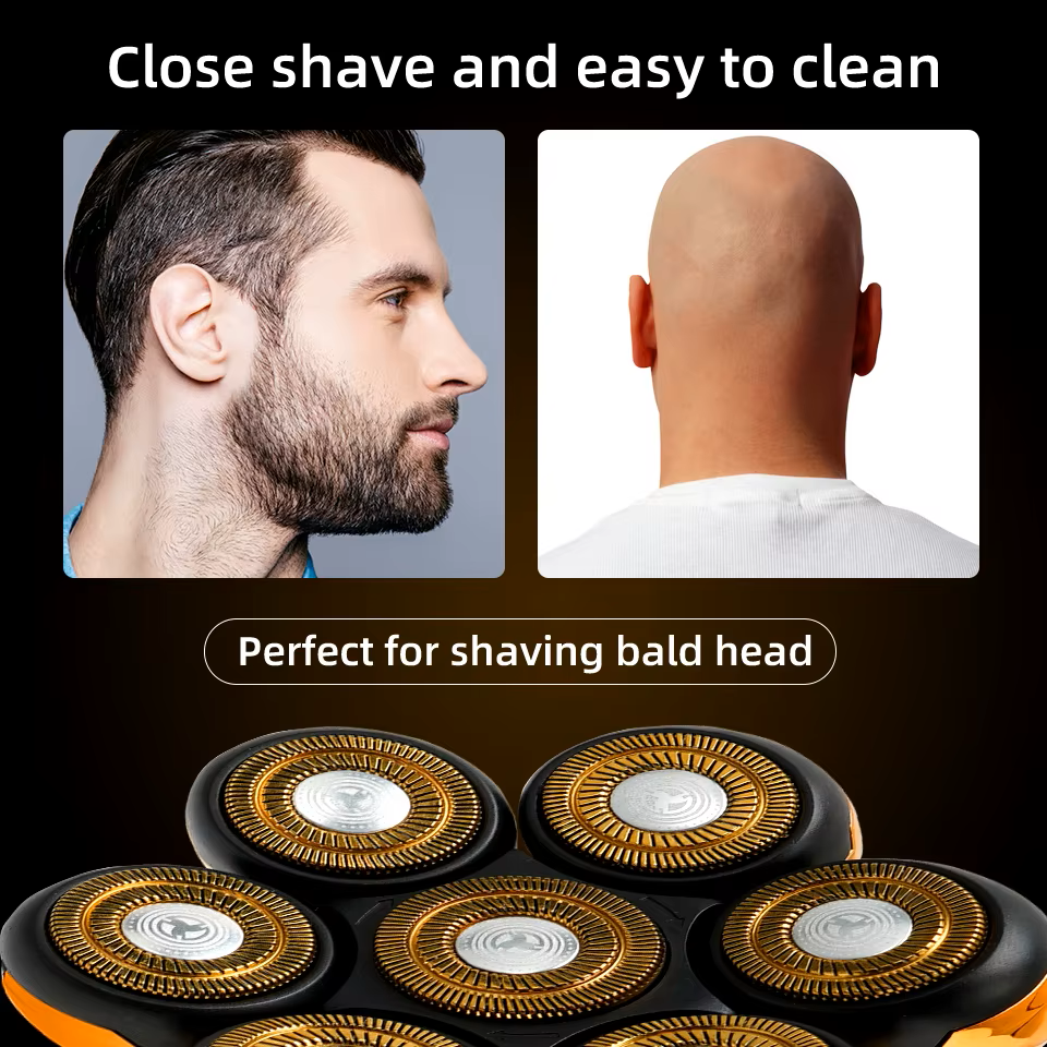 5-in-1 Bald Head Shaver for Men – The Ultimate Grooming Solution