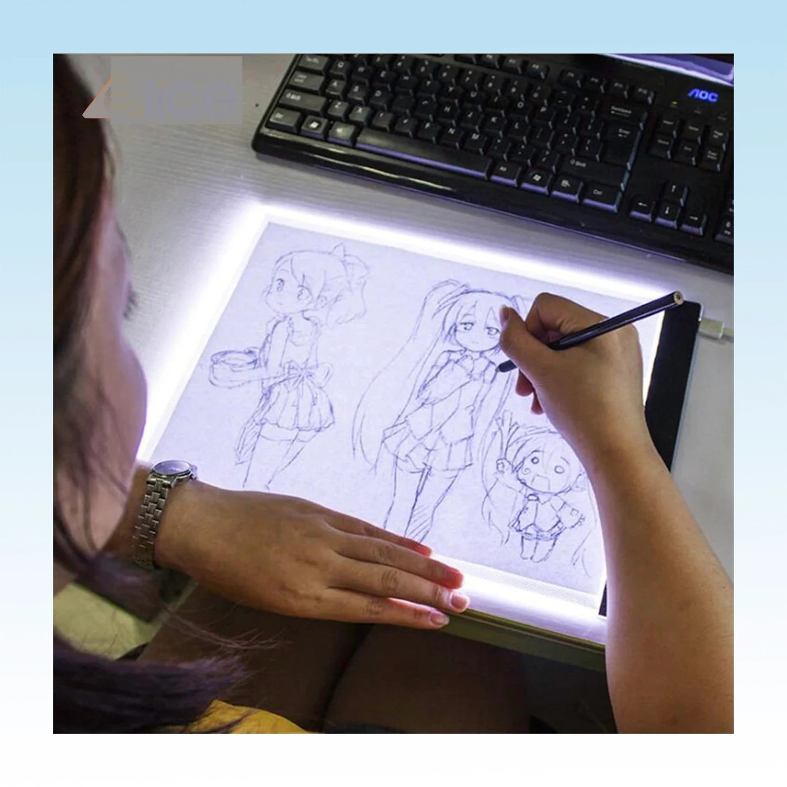 Led Drawing Copy Pad