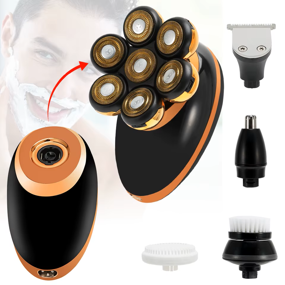 5-in-1 Bald Head Shaver for Men – The Ultimate Grooming Solution