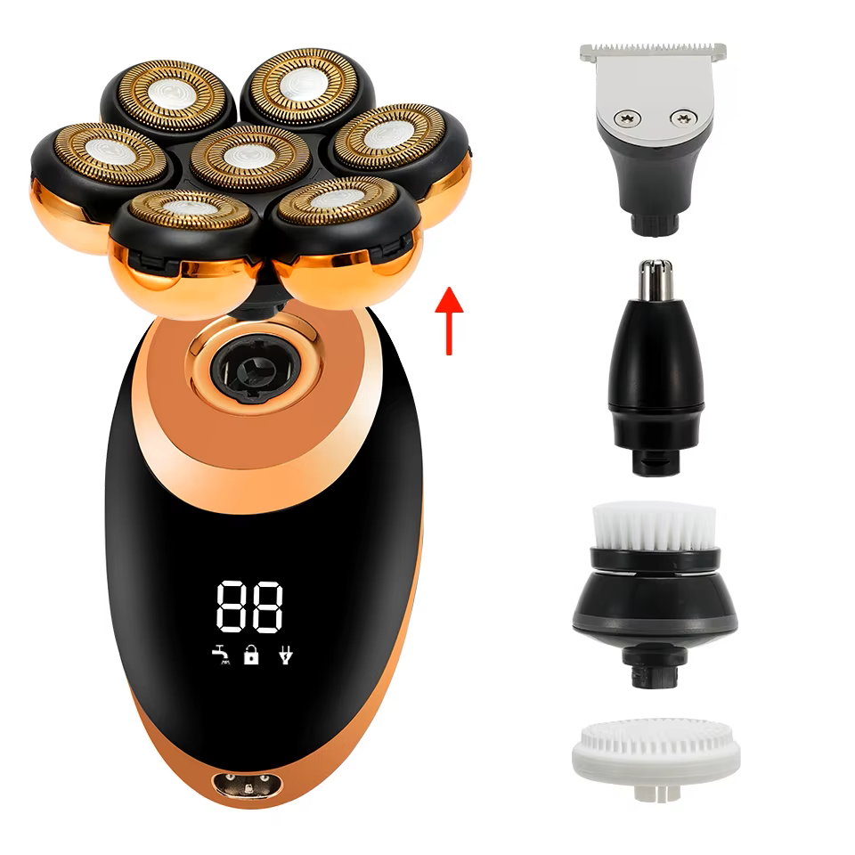 5-in-1 Bald Head Shaver for Men – The Ultimate Grooming Solution